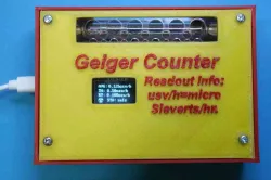 Geiger Counter Case (Assembled counter from Amazon)