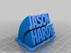 Jason H Name plate