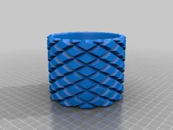Knurled Bowl Container - Snack Holder - Food Carrier