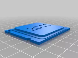 LGA2011 CPU Blank