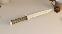 M9 Bayonet Knife CS:GO / 3d file