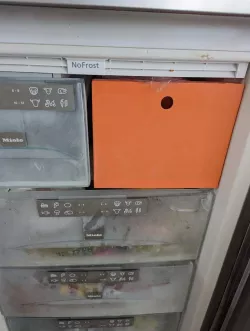 Miele (Liebherr) freezer replacement drawer front