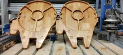 Millenium Falcon Charcuterie Tray