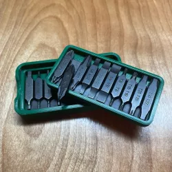 Minimal Magnetic Leatherman Bit Case