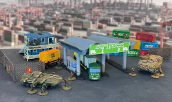 MODULAR SECURITY FENCE - CONTAINER PORT - FREE SAMPLE