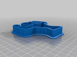 My Customized Image Based Cookie Cutter femaleshort