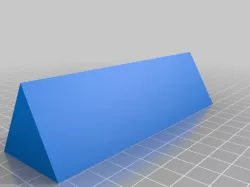 My Customized Triangular box