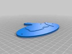 Nameplate for Rabbit cage