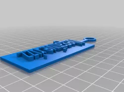 Negative Rizz Keychain