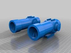 nerf compatible AR scope