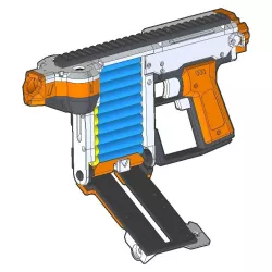 Nerf Gryphon "Stapler" - Bulk-reload internal magazine