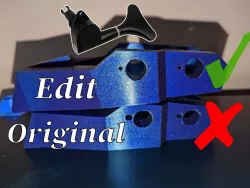 O'Cello Part 6 Edit - 14mm Diameter Bass Key for 12mm Rod