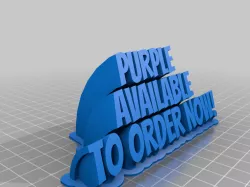 purple to order 