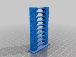 Slic3r/PrusaSlicer Customizable Temperature Tower