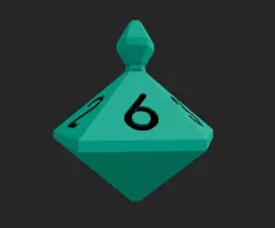 Spinner Die/Dice d6