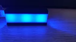 Strip led rail diffuser