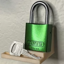 Wall Mountable Padlock Display Stand - Medium w Concave