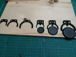 Wyrd bases, 30mm, 40mm, 50mm. Malfaux Bases