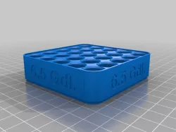 6.5 Grendel Vase Mode Stacking Loading Block