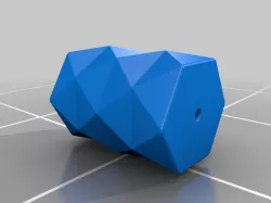 63. Facet Origami Geometric Planter Pot - V6 - Fleurette (Inches)