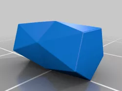 70. Facet Origami Geometric Planter Pot - V13 - Sora (Inches)