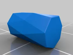 72. Facet Origami Geometric Planter Pot - V15 - Kryssell