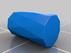 74. Facet Geometric Origami Planter Pot - V17 - Naomi (Inches)