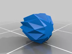 90. Facet Origami Geometric Planter Pot - V25 - Kushina