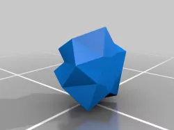 93. Facet Origami Geometric Planter Pot - V28 - Aranea (Inches)