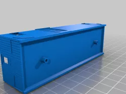 Arcade & Attica Caboose 304 HO Scale Shell (Body only) 