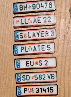 Austrian License plate