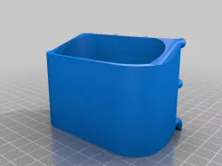 Basic Ryobi Spare Battery Pegboard Mount