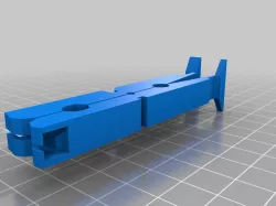 Cable-Mountable Clothespin