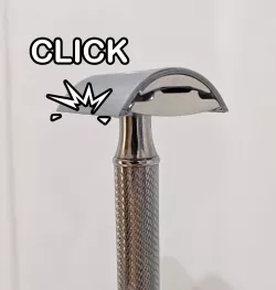 Click-on Safety Cover for MÜHLE R89 Razor Blade