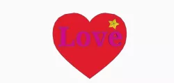  cool heart love star