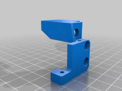 Creality Ender 7 Sonic Pad G sensor and bltouch mount