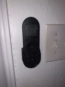 Eufy 11S Remote Holder - Scaled 103% for better fit. Wall-Mounted. hey