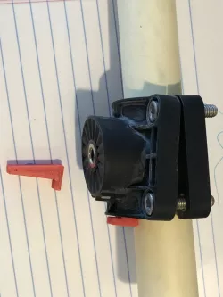 Garmin Livescope LVS 32 & 34, 8 to 0 degree Pole Mount Wedge