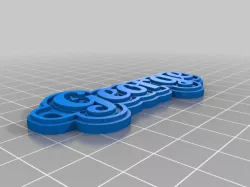 George Keychain
