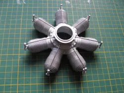 Gnome Sigma Rotary Engine