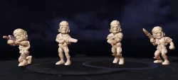 Heroscape: Grey Alien Rifles