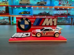 Hot Wheels BMW M1 Procar Display (Rally Group B Theme)