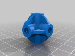 Master Chief Rubik's Cube Core with M3 nut hole remix
