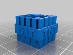 MineCraft TNT Cherry MX KeyCap