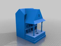 Model Stage of the Globe Theater