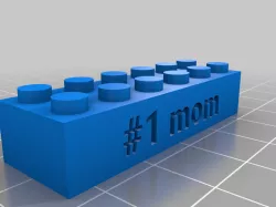 My Customized LEGO compatible Text Bricks