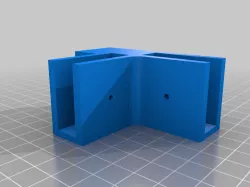 My Customized mounting bracket modules for shelving system