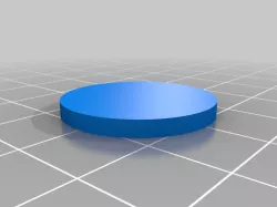 My Customized One Euro Tokens with Hidden Internal Lithophanes