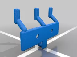 Pegboard hook for wood or metal