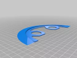 RCP50 180deg corner bevel 3mm high